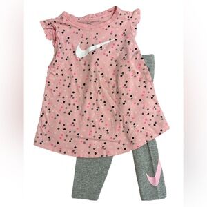 🎀NIKE girl nike flutter dress tshirt set